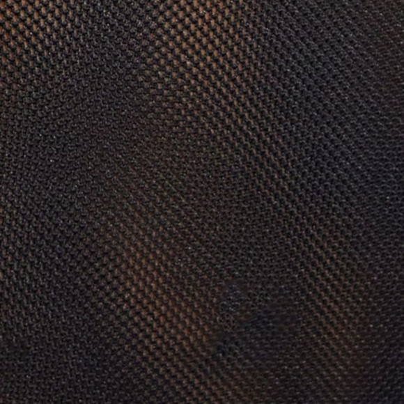 Garage Black Layered Mesh Top - Size S - Picture 4 of 4